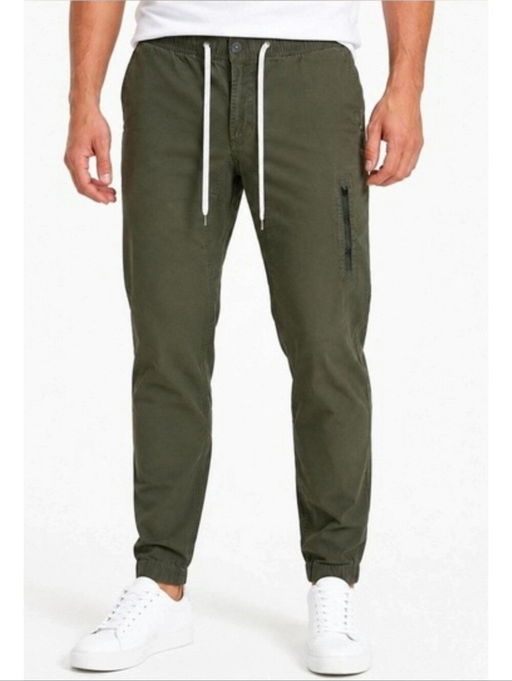 Vuori DuraTerra Ripstop Pants Men’s Medium Khaki Green Travel Hiking Streetwear